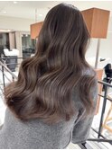 ハイライトバレイヤージュダブルカラーケアブリーチ20代30代