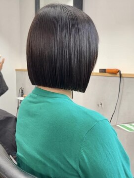 ラフ 新宿(Laff) 20代30代小顔に合わせボブ/縮毛矯正/髪質改善/切りっぱなし