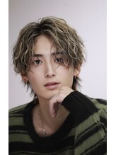 レイ(REI)&nbsp;ハイライトパーマ　京都/河原町/メンズカジュアル