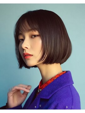 ホーム(HOME) ショートボブ/ストレートボブ/前下がりボブ髪質改善20代30代40代