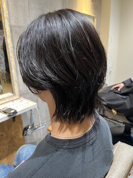 パダ(PADA) メンズ/マッシュウルフ/黒髪