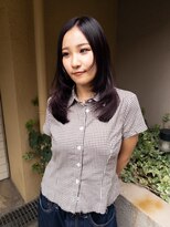 ベンジー オウン 代々木上原店(benji own)&nbsp;ワインレッド　2stepレイヤー