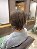 長めショートボブ