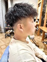 ラグシス(LUXIS)&nbsp;ツイストパーマ×フェード【立川/メンズ】