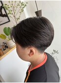 刈り上げセンターパート