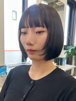 ラーム 福岡香椎店(rame) 顔まわりレイヤーボブ