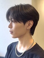 ノラキチジョウジ(NORA KICHIJOJI)&nbsp;韓国マッシュショートセンターパートツーブロックワックスなし