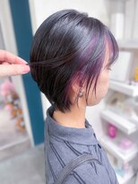 ボックスミコ(Box mico.)&nbsp;10代→40代どの年代でも可愛くなれるヘムカラーショートスタイル