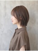 切りっぱなしボブ