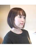 シンプルなbob  chocomint