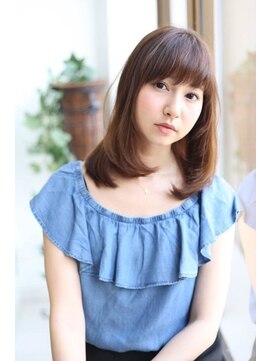 美容室 パルス 静岡鷹匠店(PALS) 自然なストレートで揺れるモテ髪