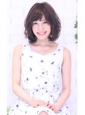 ミディアムレイヤーボブ