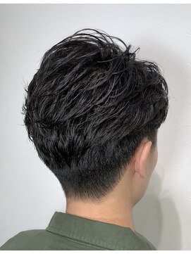 リコ ヘアアンドリラクゼーション 名駅店(LICO HAIR&RELAXATION) マッシュショート、パーマスタイル 名古屋駅/名駅/メンズ