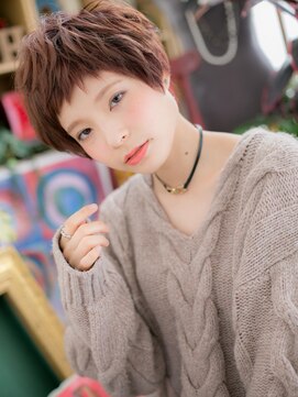 カバーヘア ブリス 戸田公園西口店(COVER HAIR bliss) *bliss戸田公園*カジュアルモード*大人かわいいエッジショートf!