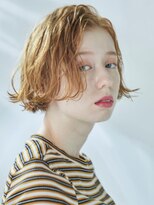 パム 恵比寿(PAM.)&nbsp;ハニーグレージュマニッシュショート外ハネボブ[恵比寿/渋谷]