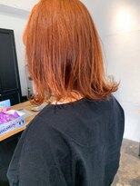 ヴェルダ 池袋店(verda)&nbsp;肌の色素が薄く見えるオレンジカラー＊fukuda