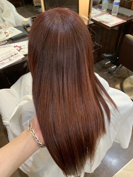 キャラ 池袋本店(CHARA) ブリーチのリタッチからのレッド!