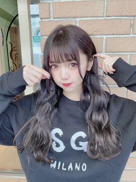 サロンドミルク 原宿(salon de MiLK) 【salon de MiLK 原宿】超絶かわいいラベンダーグレー