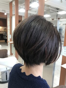 バサ 鷺ノ宮店(BASSA) 【佐々木 ショート】アッシュカラー×ハンサムショート