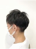 ショート　マッシュ　ショートボブ　HEADS 市川　学割　イルミナ