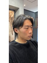 クリエイティブ ヘアー ワタナベ(Creative Hair Watanabe)&nbsp;センターパート/グレイアッシュ/ニュアンスカラー