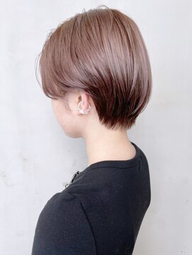 アイティー バイ アルバム 浦和店(IT by ALBUM) ハンサムショートベージュ_くびれヘアビタミンカラー_ba335591