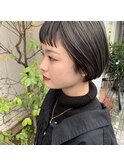 #ショート#ボブ#オン眉