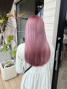 ヘアメイク ゼロ(0) ハイトーンクリアピンク