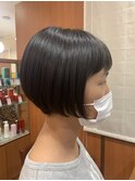 【AMAZING HAIR千歳店/森田】キッズカット前下がりショートボブ