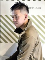 バーバーバー アカバネ(BARBER-BAR AKABANE) 大人のフェードスタイル【BARBER-BAR】