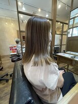 シンカ(shinka.)&nbsp;オリーブベージュ/ミディアム/トリートメント/美髪