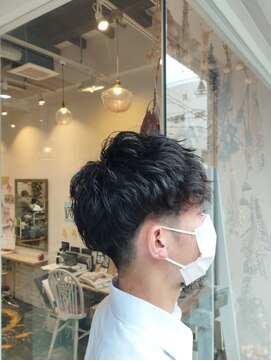 ココロカラ(Cocorokara) ツーブロック　スーツに合う　ビジネス　爽やか