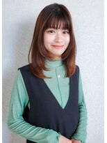 ガーデン オオタカノモリ(garden otakanomori)&nbsp;韓国風内巻きレイヤーカット×ワンカールニュアンスレイヤー