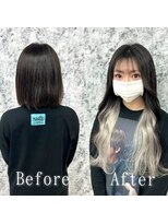 ARビューティー ギンザ(AR Beauty Ginza)&nbsp;コリアンブラック×ホワイトシルバー#シールエクステ#韓国#銀座