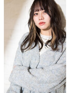 ヘアサロン ナノ(hair salon nano) 巻き髪にも似合うインナーカラー♪