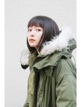 ホイ(HOI) ストレートラベンダーボブ