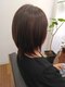 エリア 三条店(area)の写真/エイジング毛でお悩みの方や、肌が弱い方にも◎頭皮への刺激を抑えて、ダメージレスに理想の色味を実現♪
