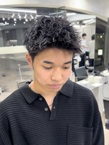 リベル(LIBER) 短髪パーマ/八王子/メンズカット/スパイキーショート/ツイスト