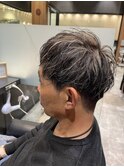 ツーブロック×メンズハイライト