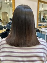 ロンドアベニール 北千住(Lond avenir)&nbsp;乾かすだけでサラ艶美髪に！☆美髪ボブ/美髪縮毛矯正[北千住]