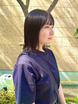 デコラ DECOR 切りっぱなしボブ