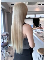 エイト オキナワ 沖縄新都心店(EIGHT okinawa)&nbsp;【EIGHT沖縄】2ブリーチ×ホワイトミルクティー◎