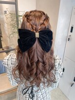 エイト ヘアサロン 渋谷本店(EIGHT)&nbsp;編み込みハーフアップ♪