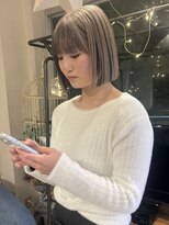 ソワンドゥブレスココ 京都店(soin de brace coco.)&nbsp;ボブ×デザインカラー