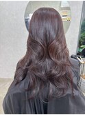 レイヤーカット×ラベンダー