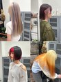 ブレス(bless) ワンカラーに飽きた方におすすめ★デザイン/インナーカラー