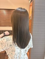 セレスト 心斎橋店(CELESTE)&nbsp;理想のツヤ髪♪カット+クオライン縮毛矯正+3stepTr