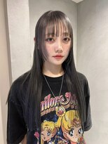 ペレ アネックス 大阪梅田茶屋町店(PELE ANNEX)&nbsp;ホワイトグレージュ/デジタルパーマ/フェザー/梅田