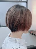 丸味ショートヘア