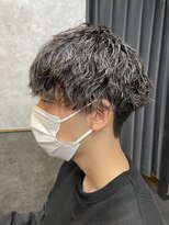 レベル 葛西店(LEVEL)&nbsp;波巻きスパイラル 波巻きパーマ 刈り上げマッシュ 葛西メンズ